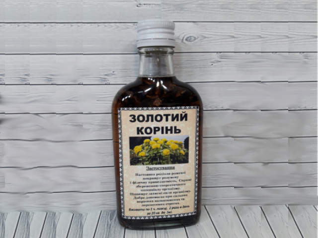 Золотий корінь (родіола розова) настойка – 200 мл.