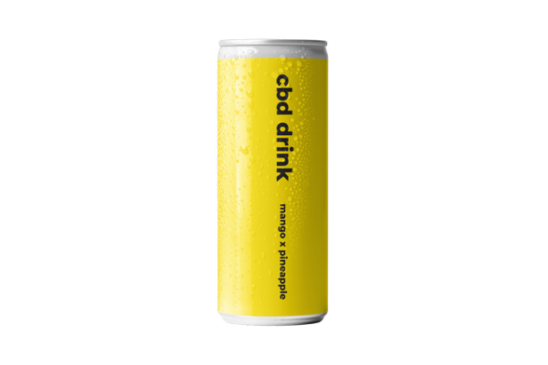 Лимонад з CBD: MANGO X PINEAPPLE 330ml