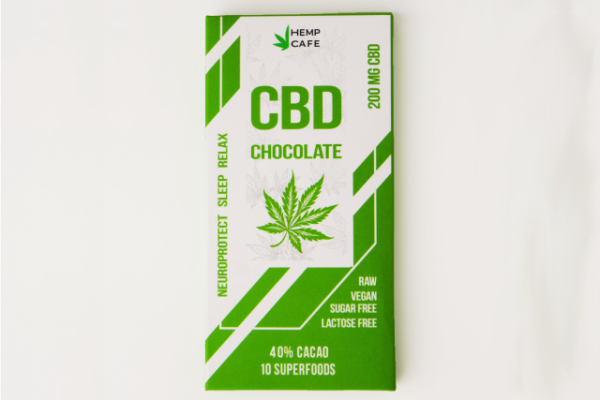 Шоколад темний 10 суперфудів + CBD 200 мг